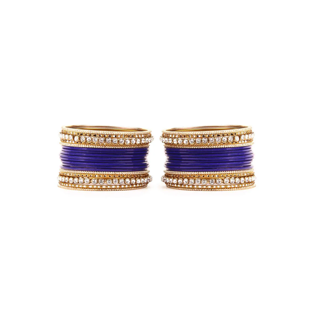Simple Matte Textured Stone Bangle Set - Image 8