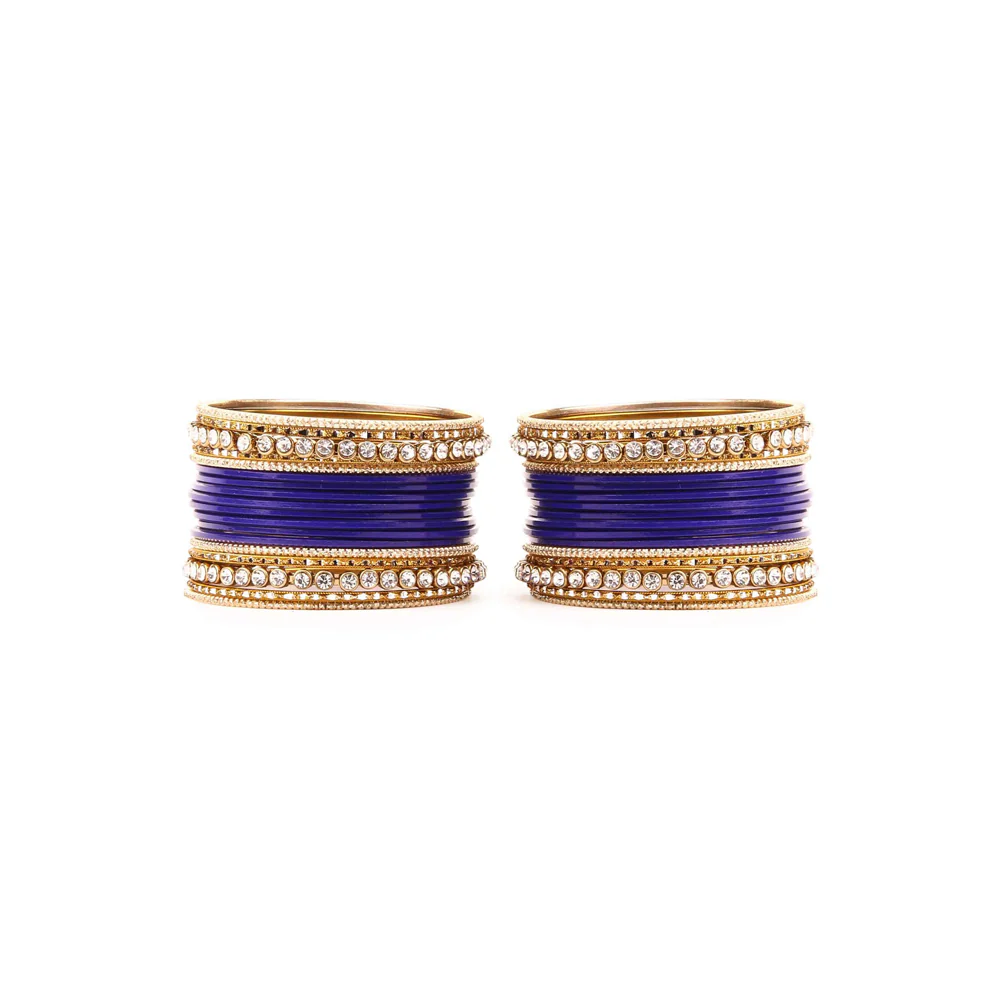 Simple Matte Textured Stone Bangle Set - Image 7