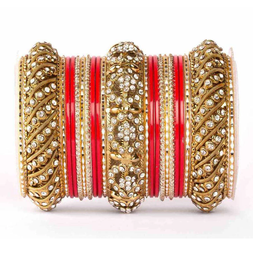 Solid Colored Bangle Set For One Hand - Image 3