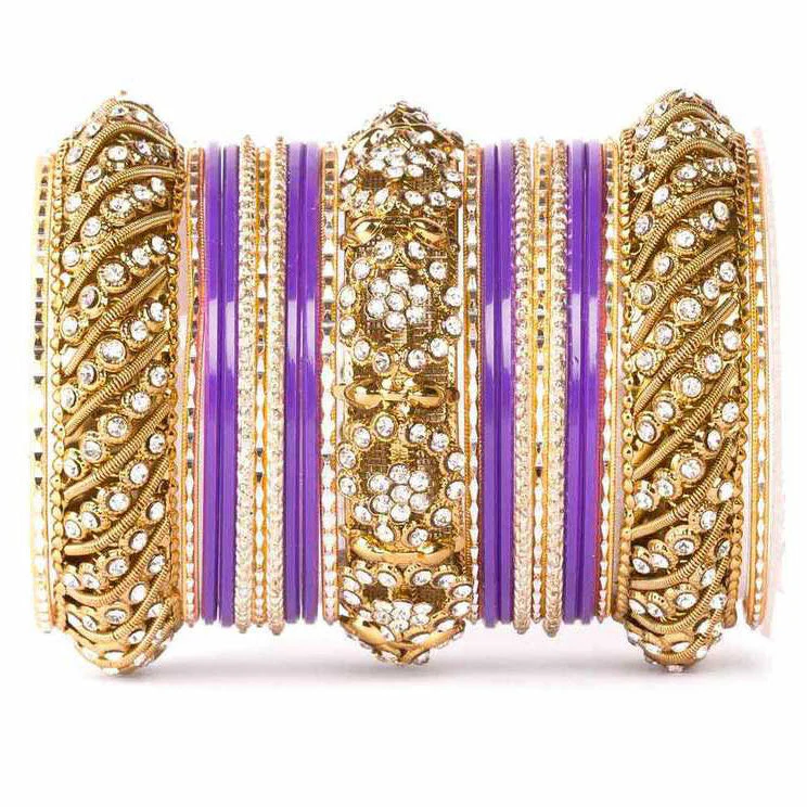 Solid Colored Bangle Set For One Hand - Image 4