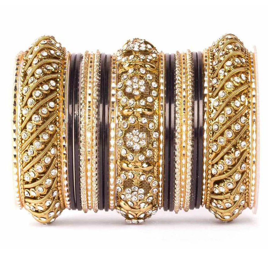 Solid Colored Bangle Set For One Hand - Image 5