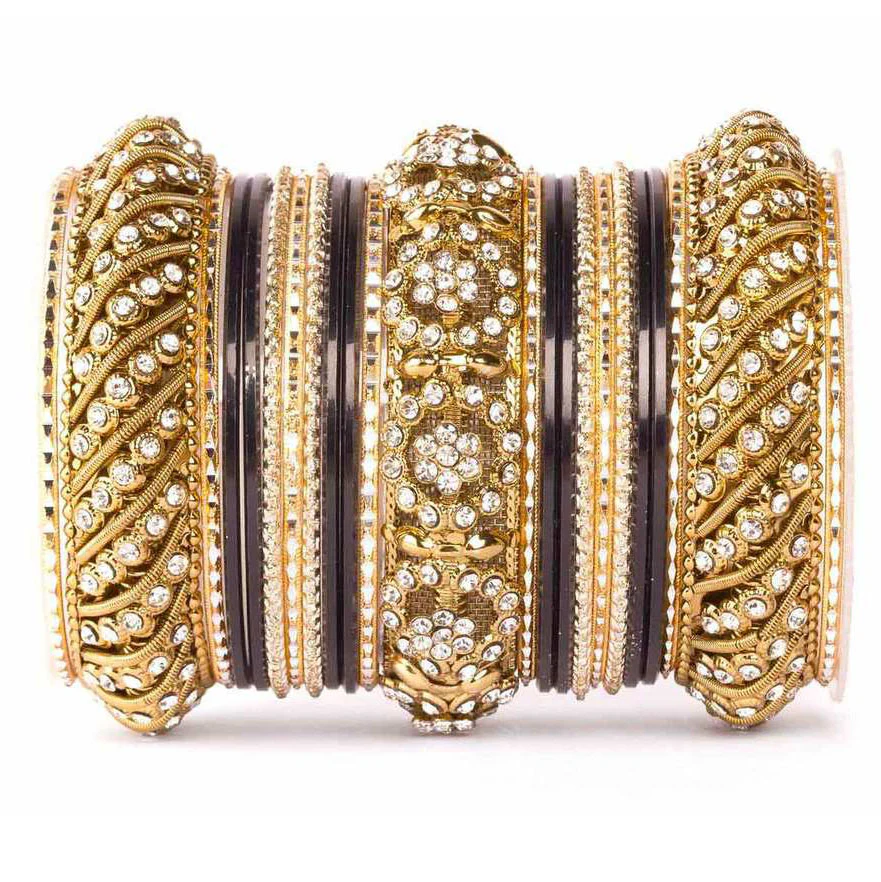 Solid Colored Bangle Set For One Hand - Image 5