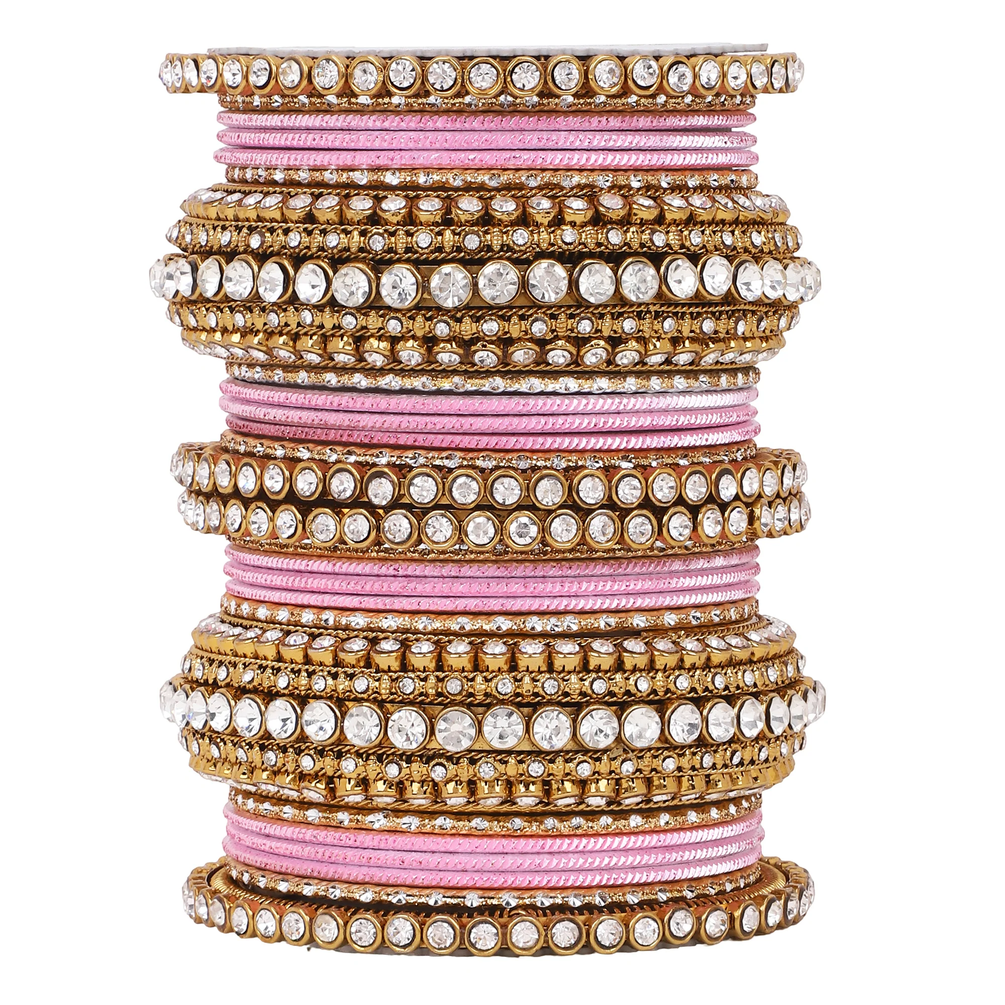 Stone bangle set with shimmer Bangles by Leshya - Image 11