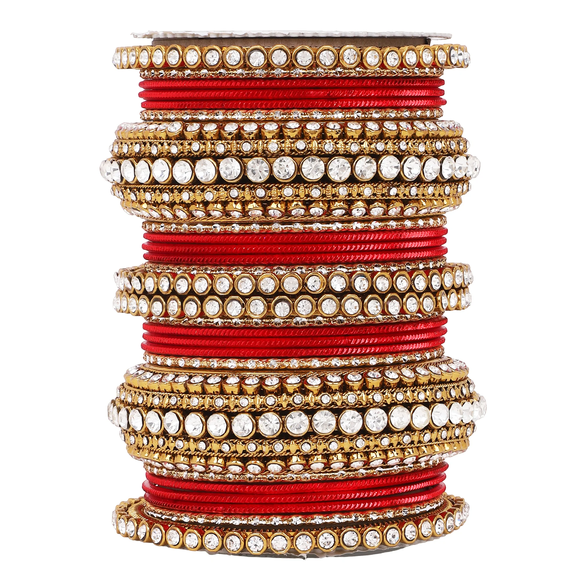Stone bangle set with shimmer Bangles by Leshya - Image 17