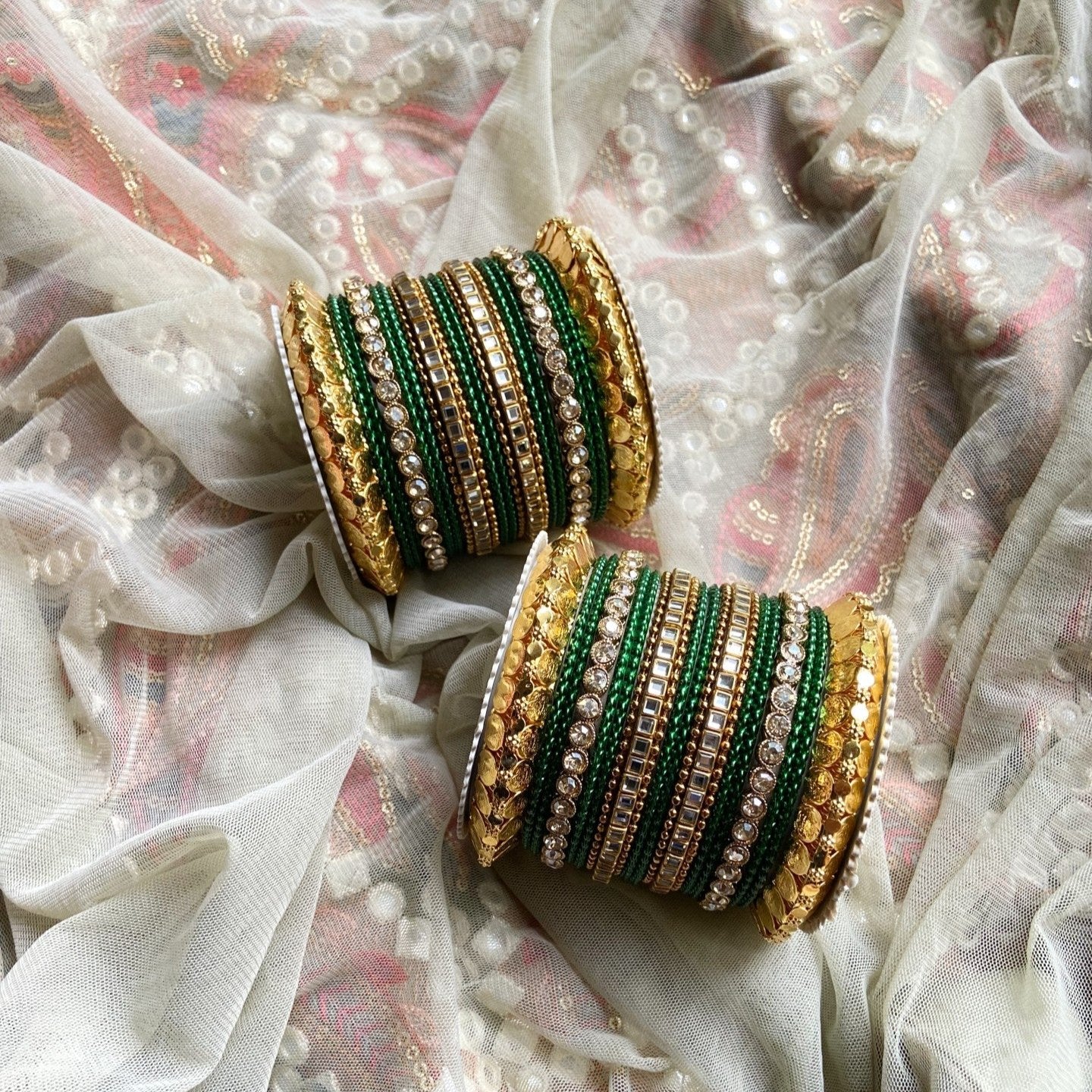 Traditional Bangle Set for two hands By Leshya - Image 4