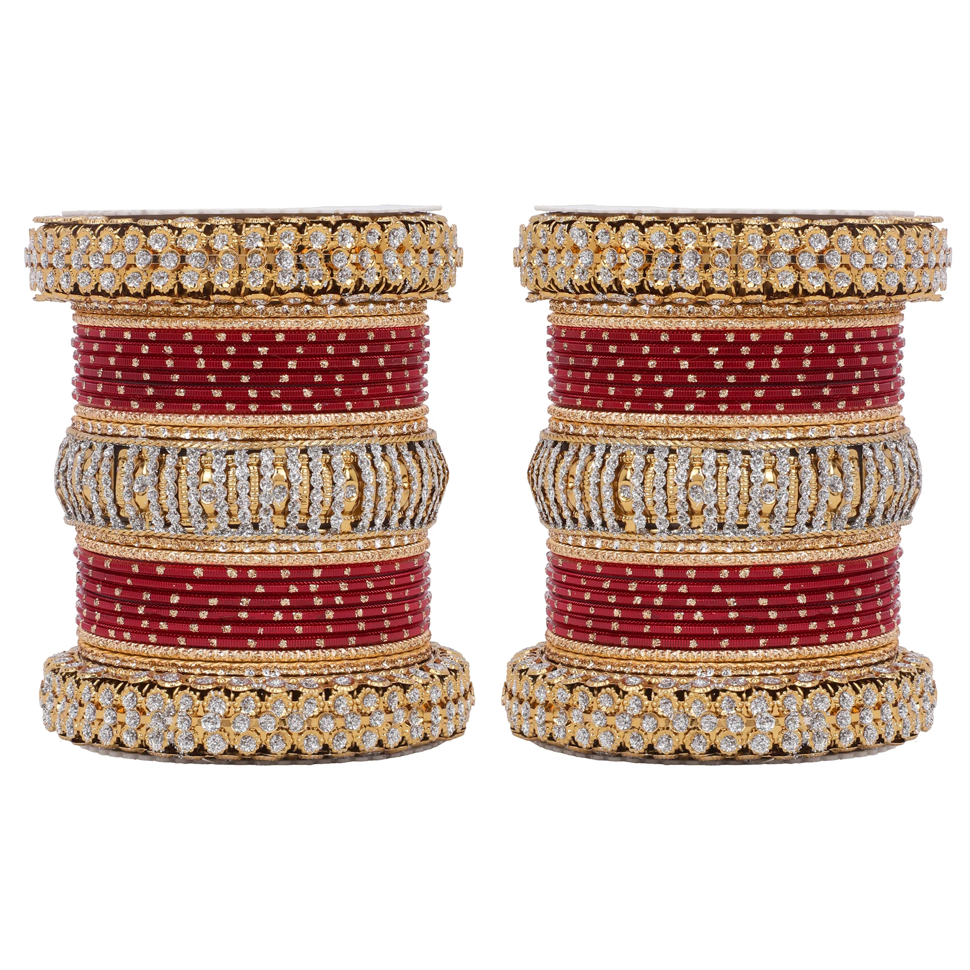 Traditional Bridal Bangle set by Leshya - Image 12