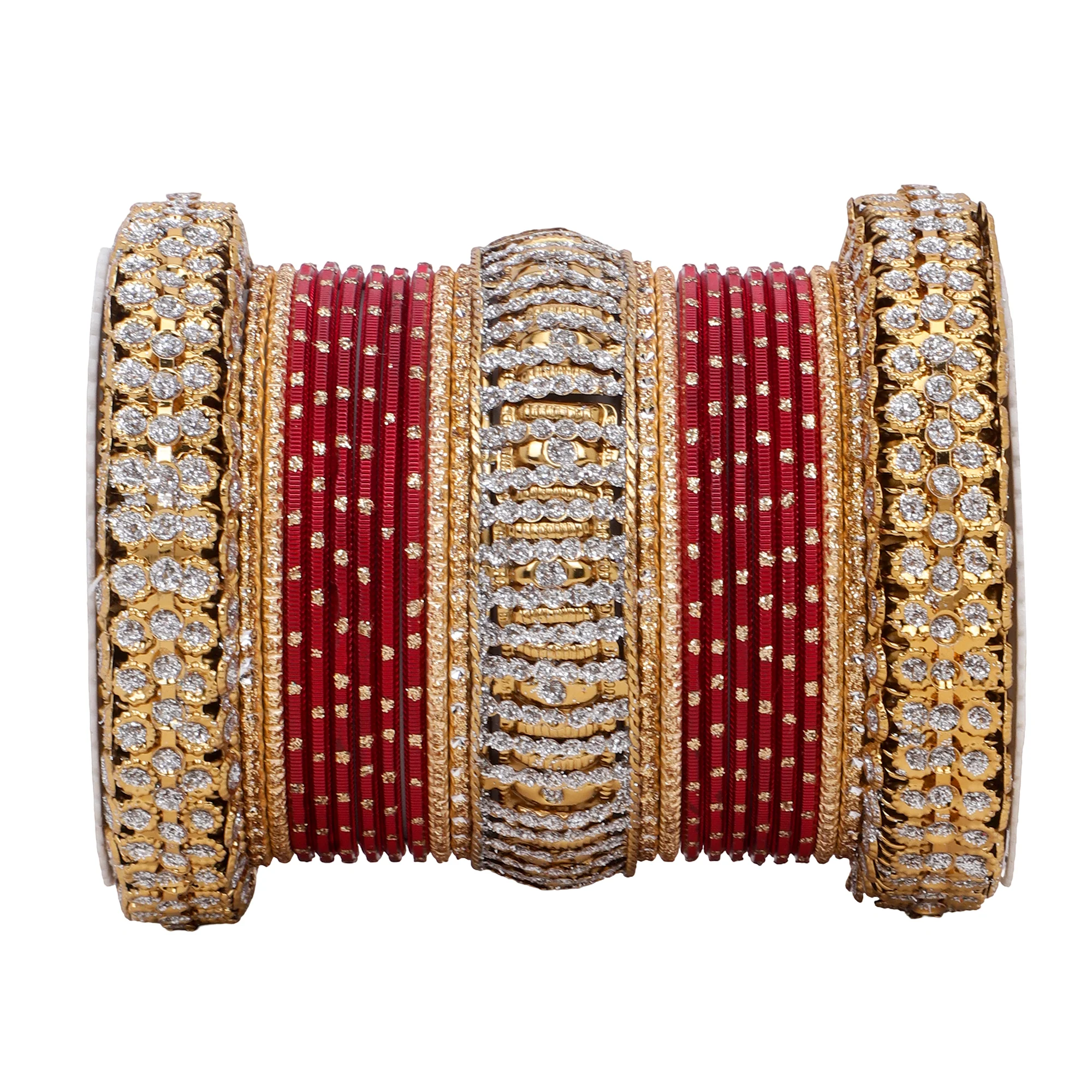 Traditional Bridal Bangle set by Leshya - Image 13