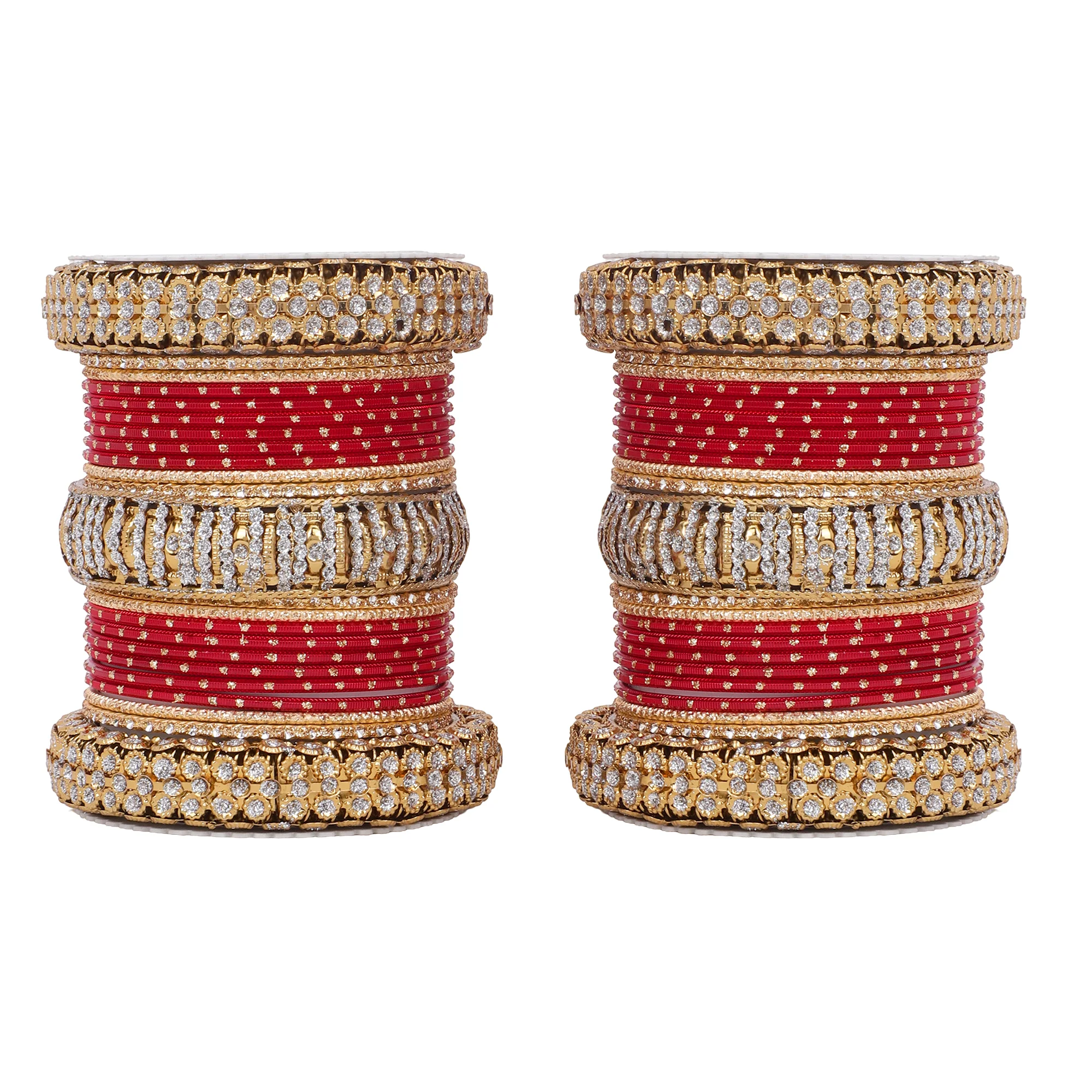 Traditional Bridal Bangle set by Leshya - Image 16