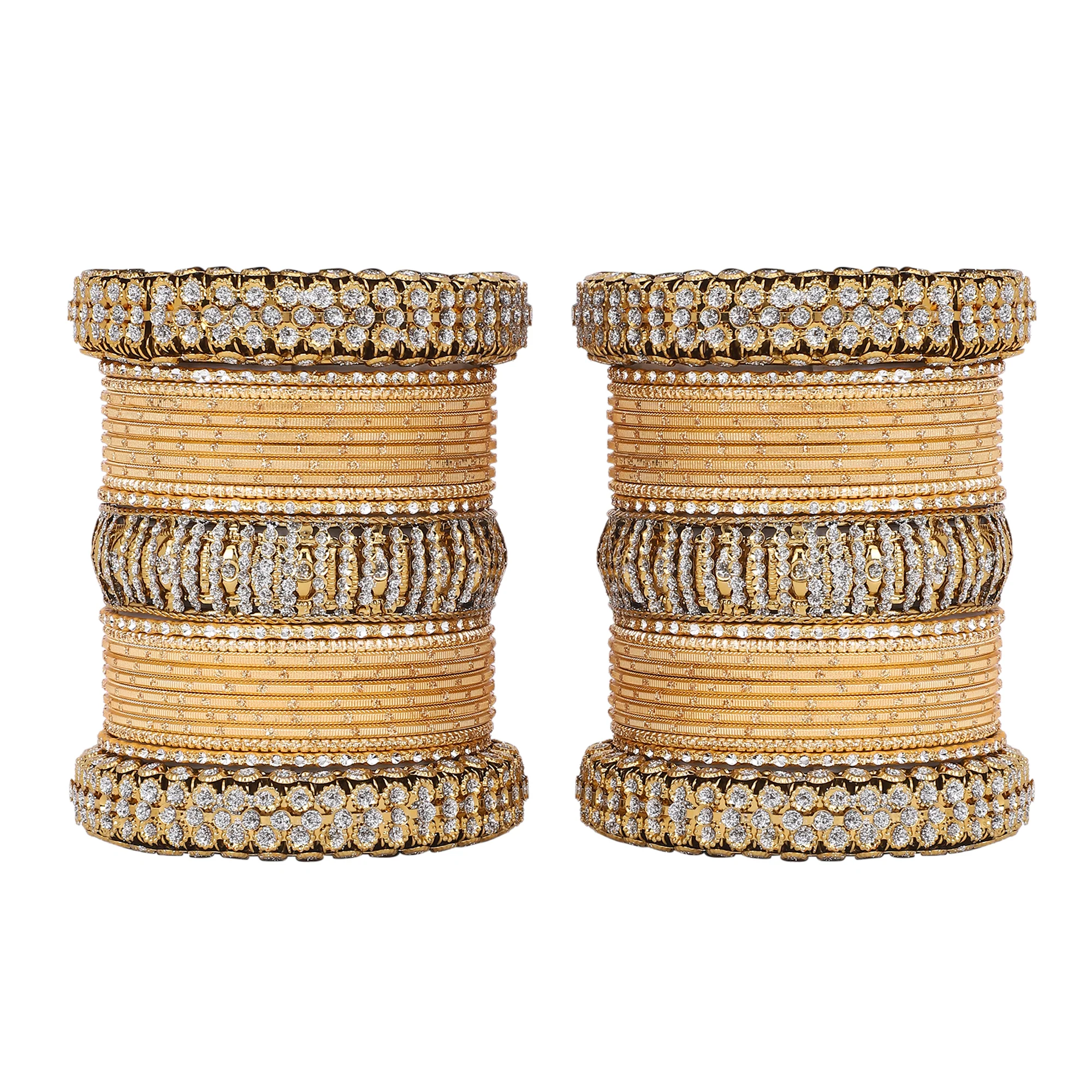 Traditional Bridal Bangle set by Leshya - Image 2