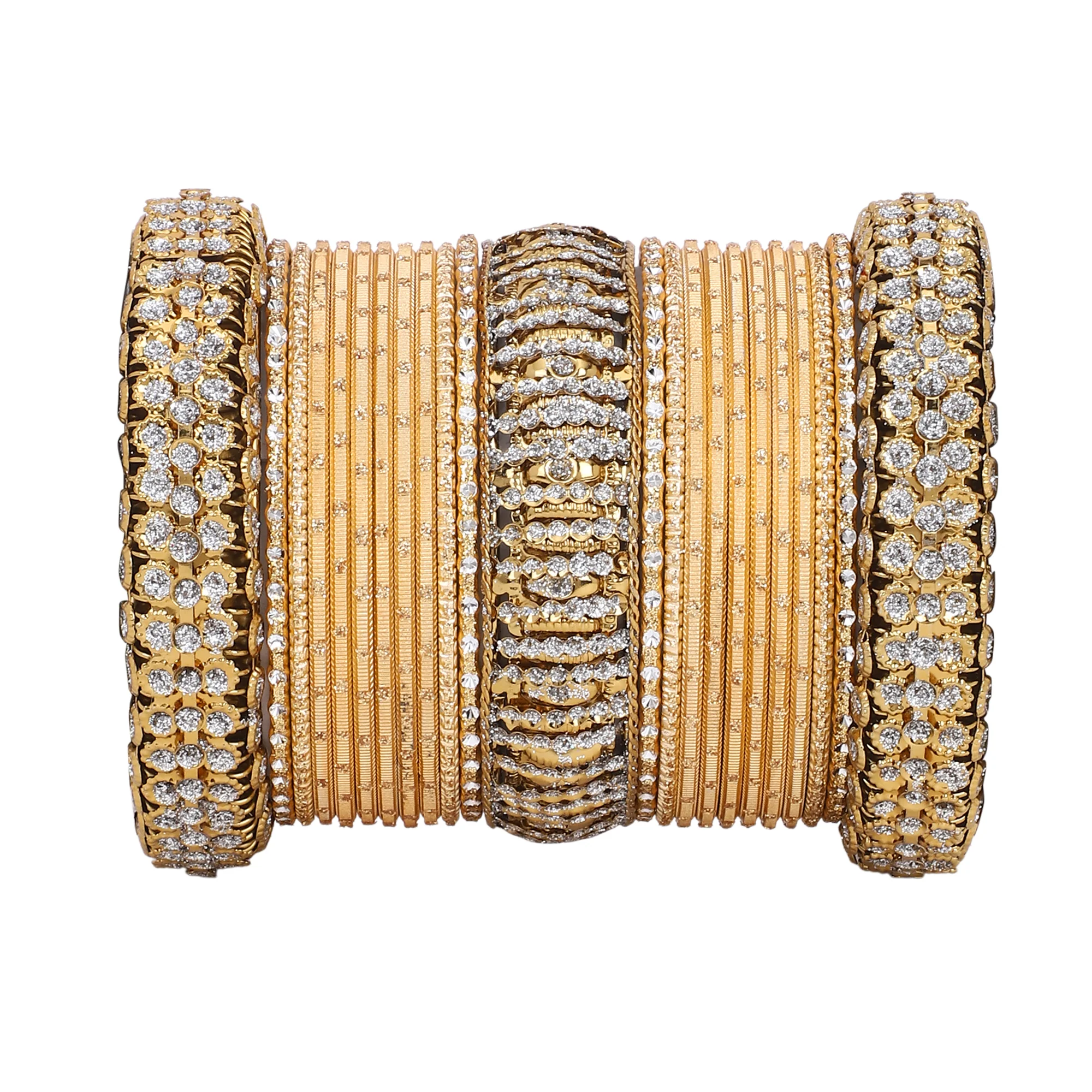 Traditional Bridal Bangle set by Leshya - Image 3