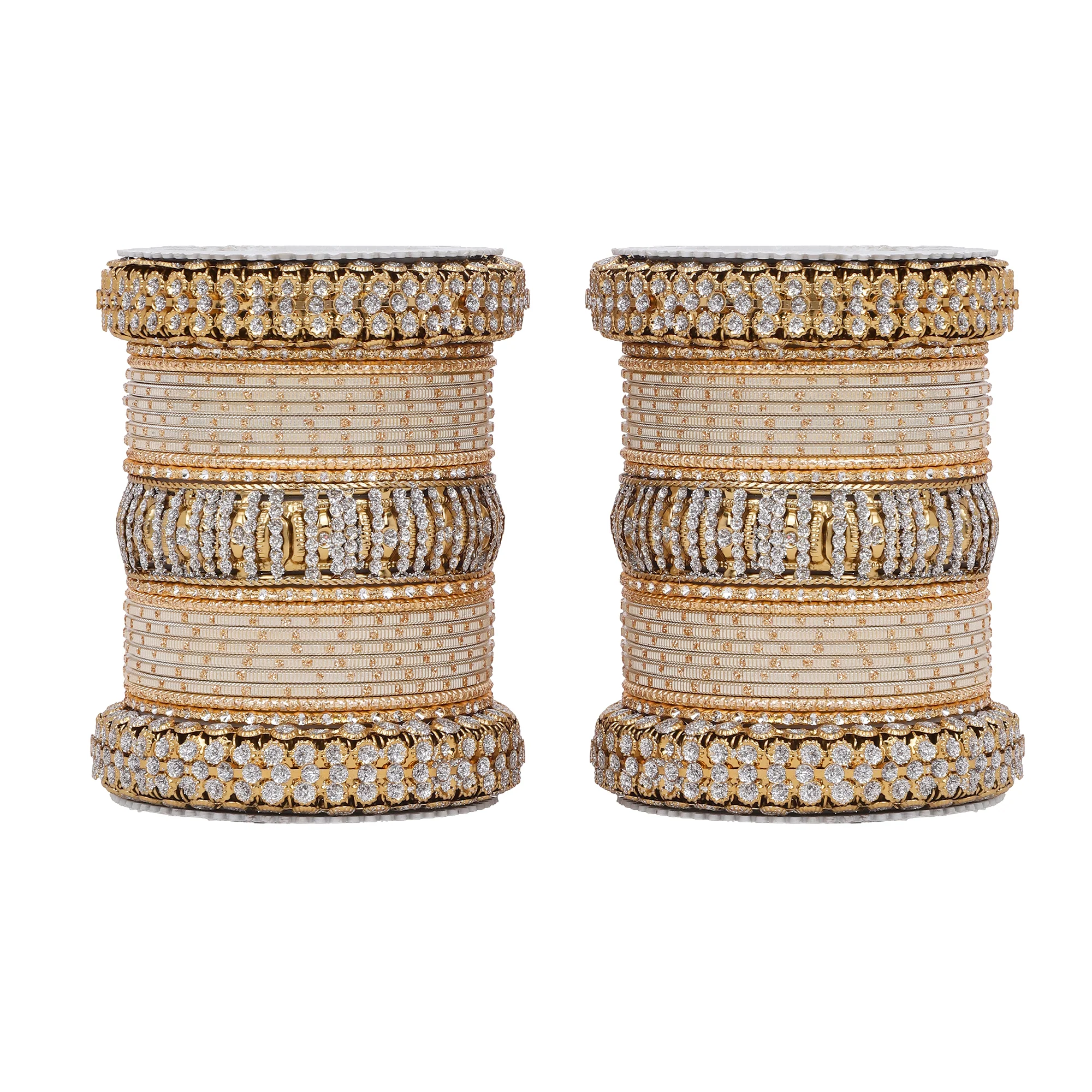 Traditional Bridal Bangle set by Leshya - Image 4