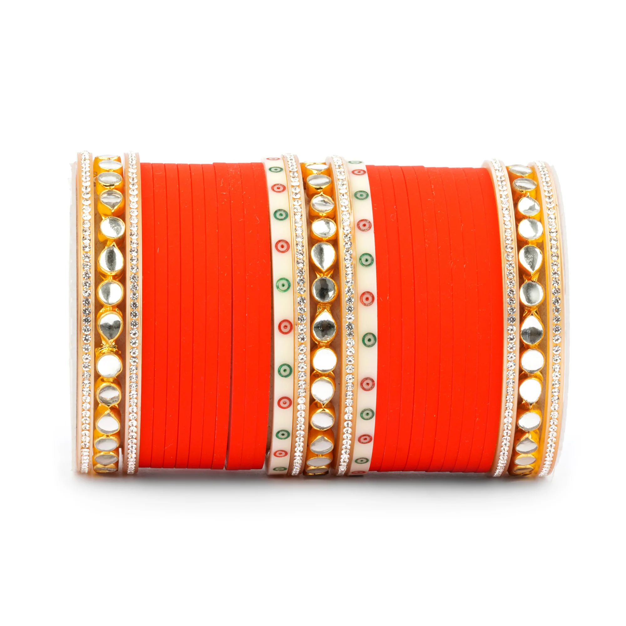Traditional Bridal Chura by Leshya - Image 2