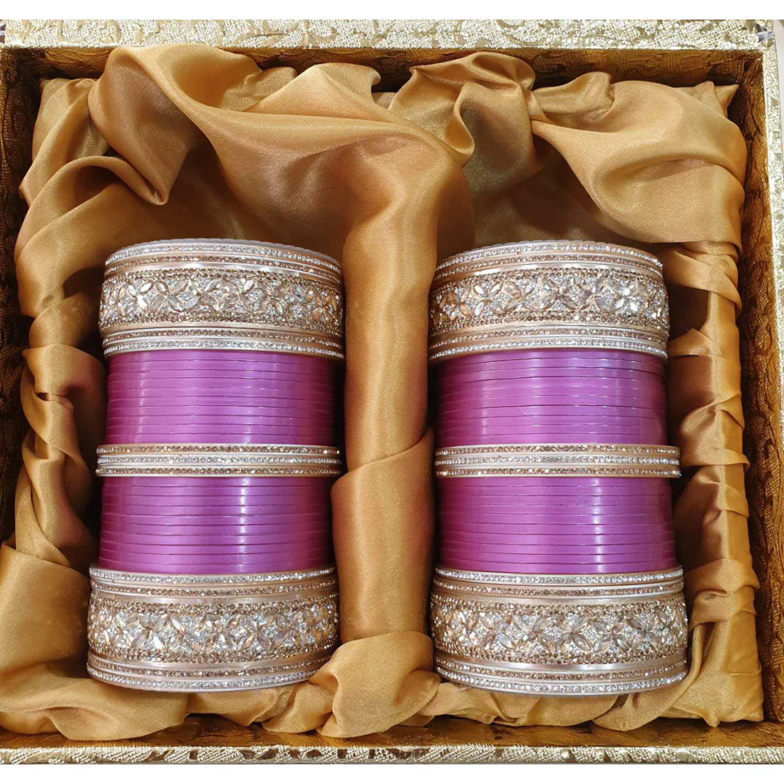 Traditional Bridal Chura by Leshya - Image 3