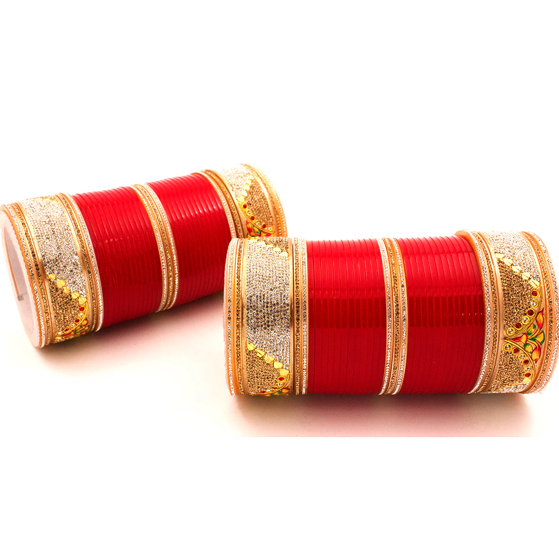 Traditional Bridal Chura by Leshya - Image 2