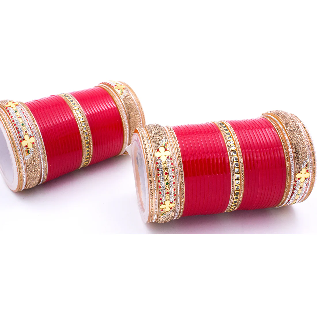 Traditional Bridal Chura by Leshya - Image 2