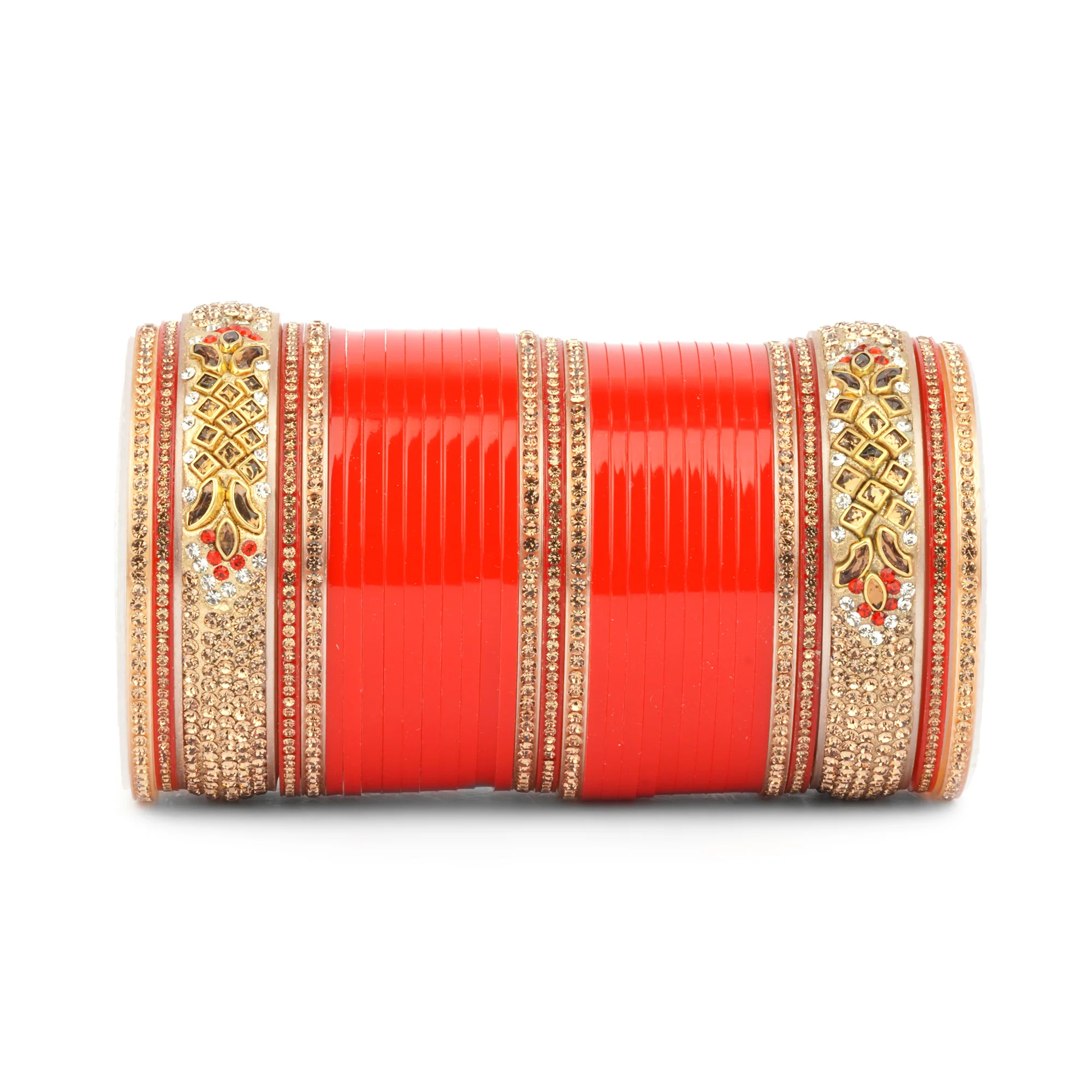 Traditional Bridal Chura by Leshya - Image 2