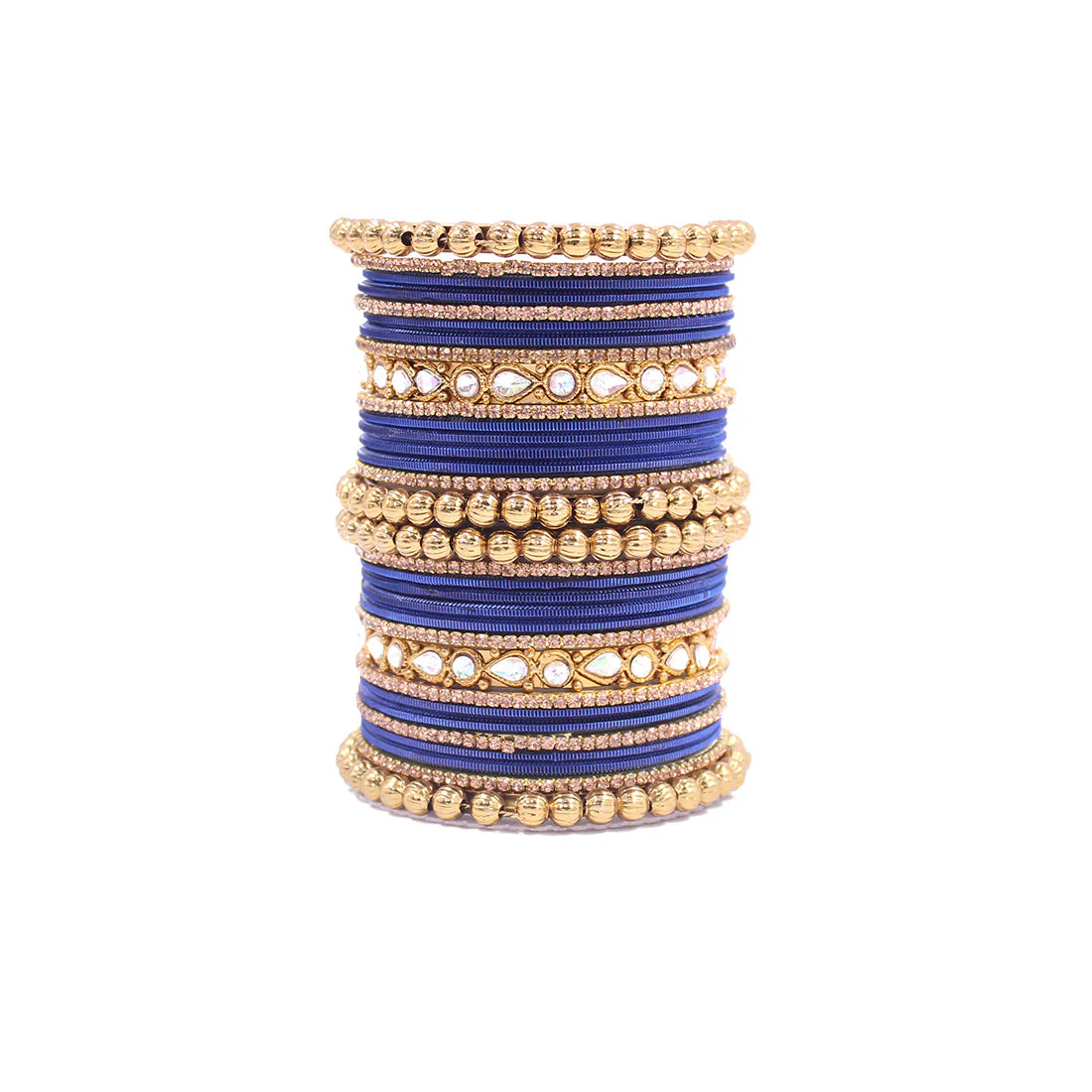 Traditional Ethnic Bangle Set by Leshya for women for both hands - Image 18