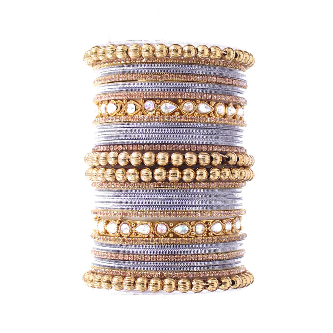 Traditional Ethnic Bangle Set by Leshya for women for both hands - Image 8