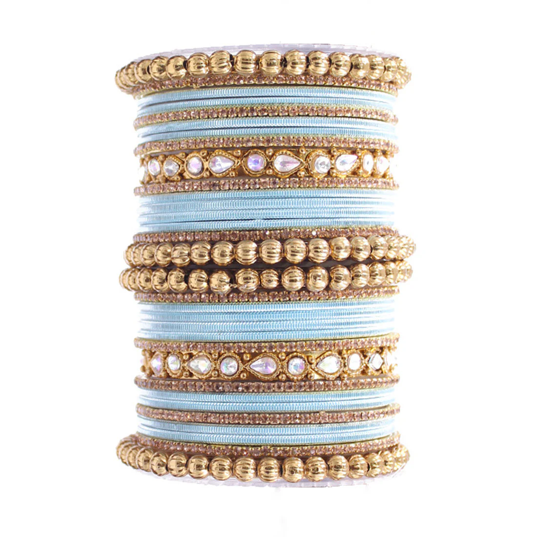 Traditional Ethnic Bangle Set by Leshya for women for both hands - Image 22