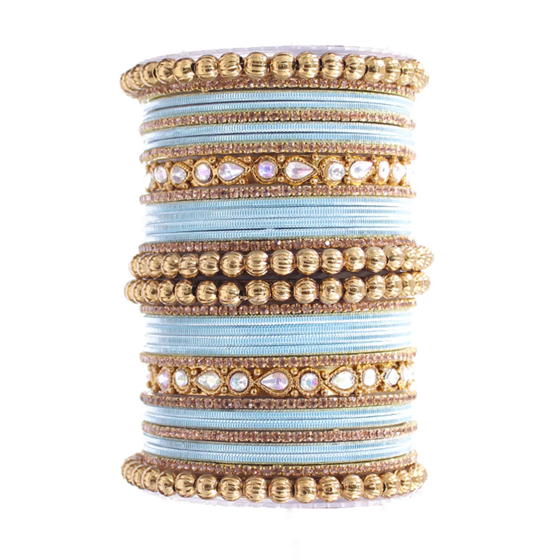 Traditional Ethnic Bangle Set by Leshya for women for both hands - Image 23