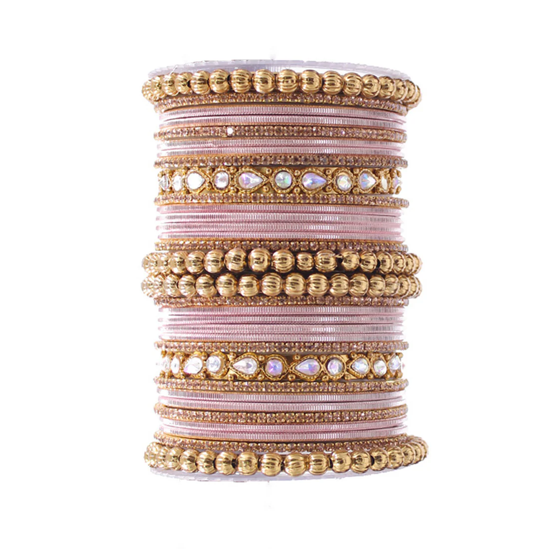Traditional Ethnic Bangle Set by Leshya for women for both hands - Image 4