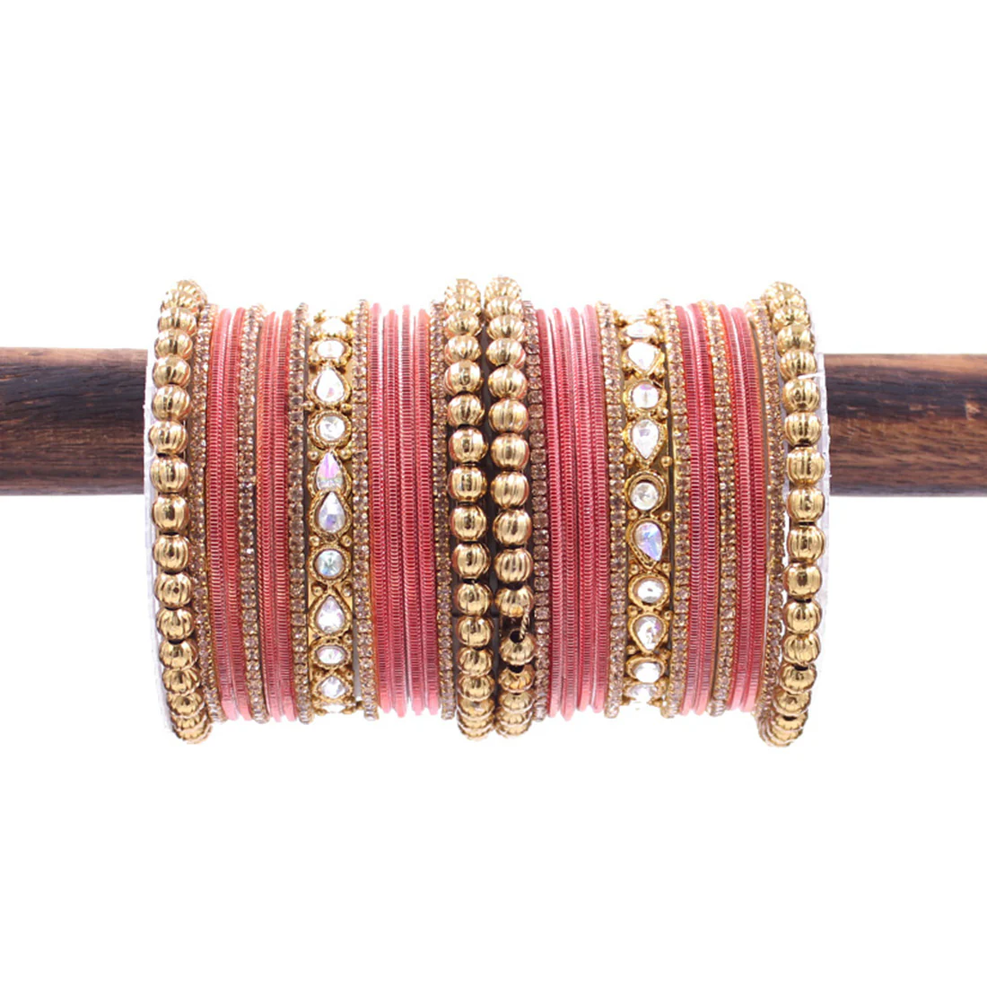 Traditional Ethnic Bangle Set by Leshya for women for both hands - Image 6