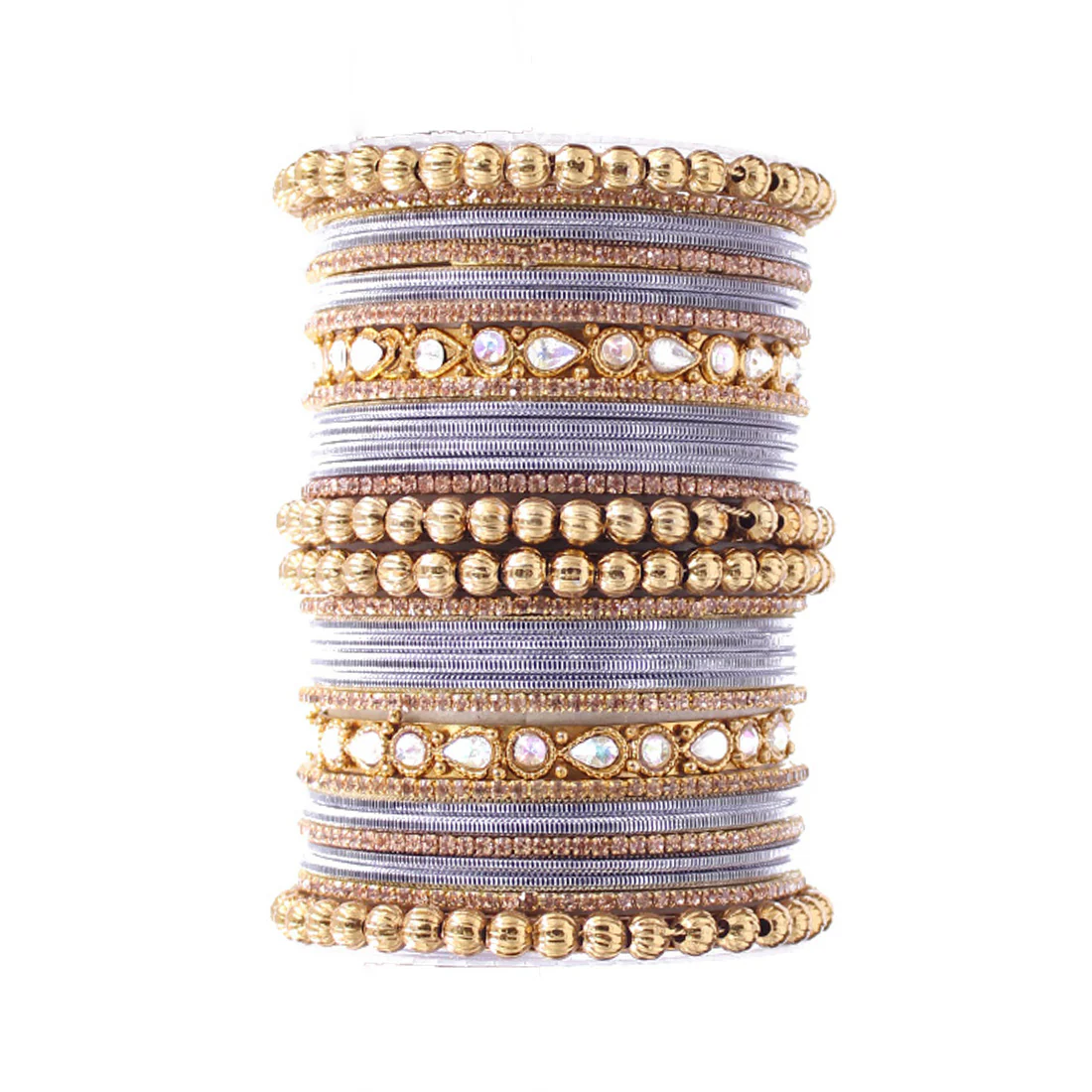 Traditional Ethnic Bangle Set by Leshya for women for both hands - Image 9