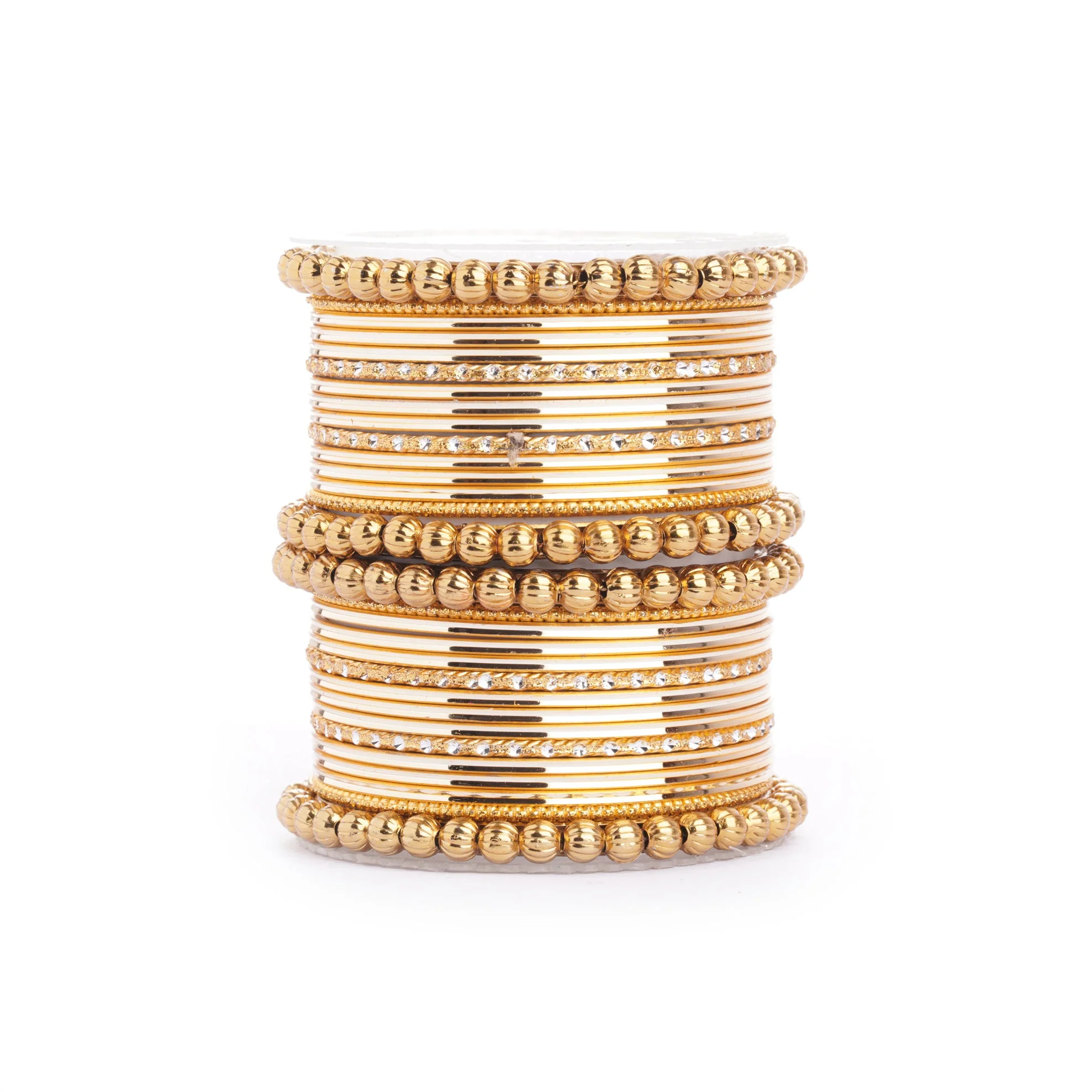Traditional Indian Bangle Set with Antique Kadas designed for Women - Image 3