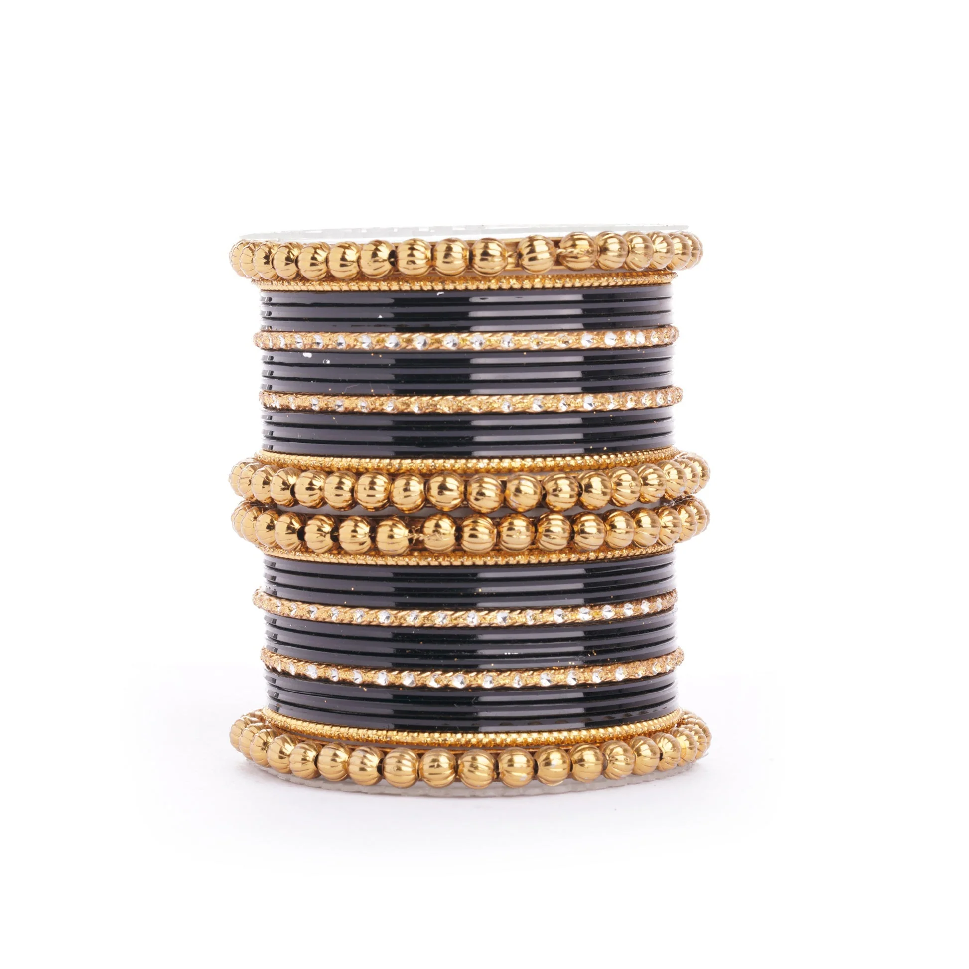 Traditional Indian Bangle Set with Antique Kadas designed for Women Plus Size - Image 5