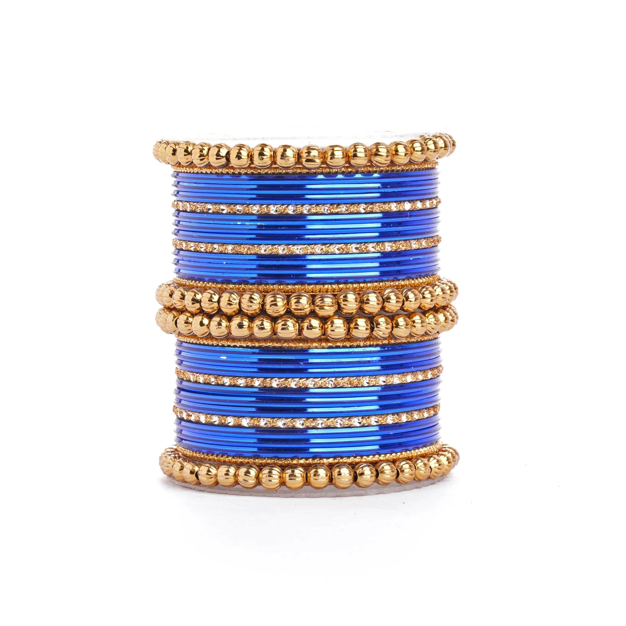 Traditional Indian Bangle Set with Antique Kadas designed for Women Plus Size - Image 7