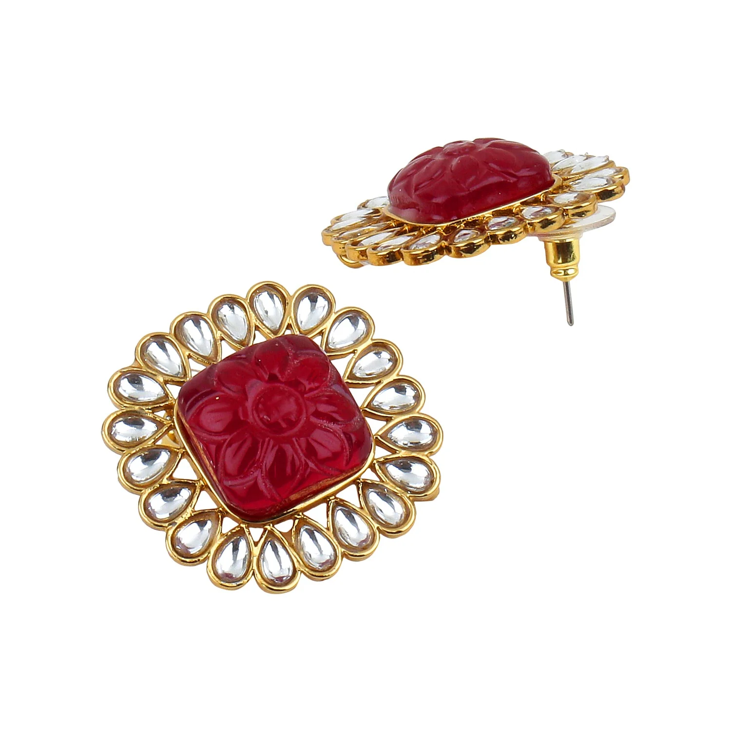 Traditional Kundan Earring by Leshya - Image 2