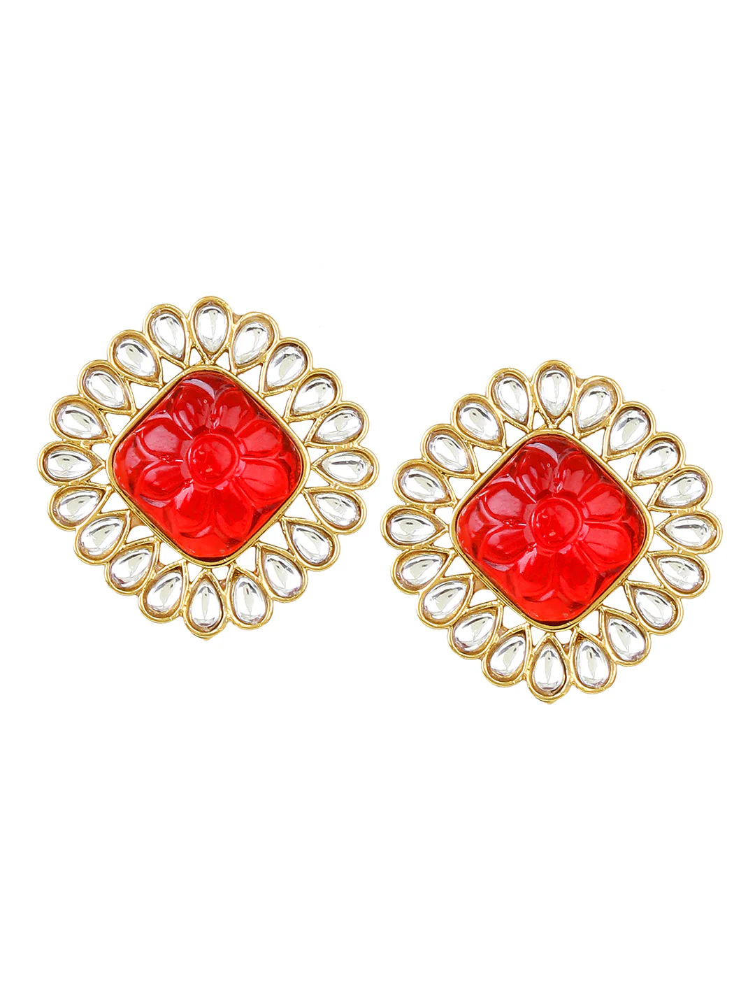 Traditional Kundan Earring by Leshya - Image 3