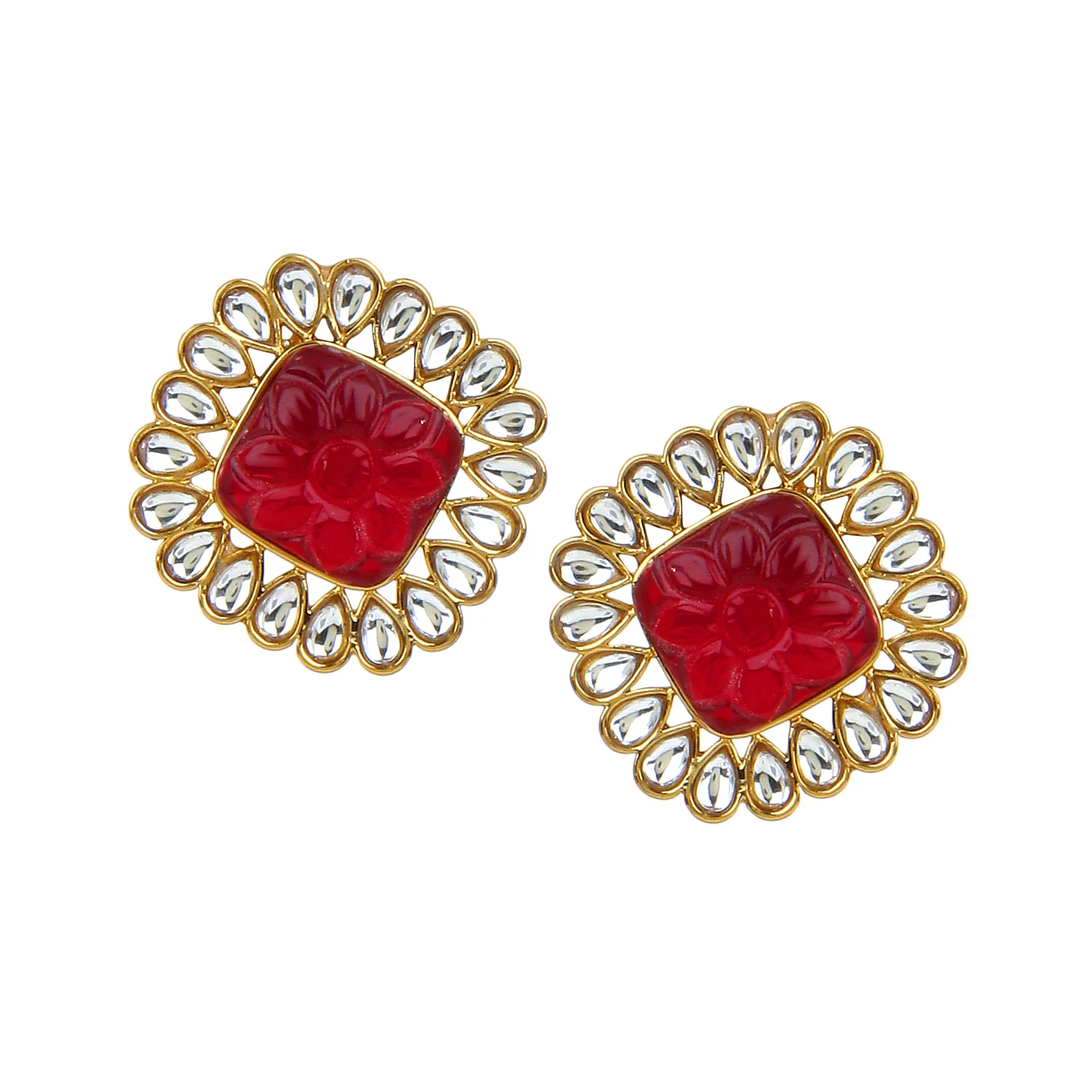 Traditional Kundan Earring by Leshya - Image 4
