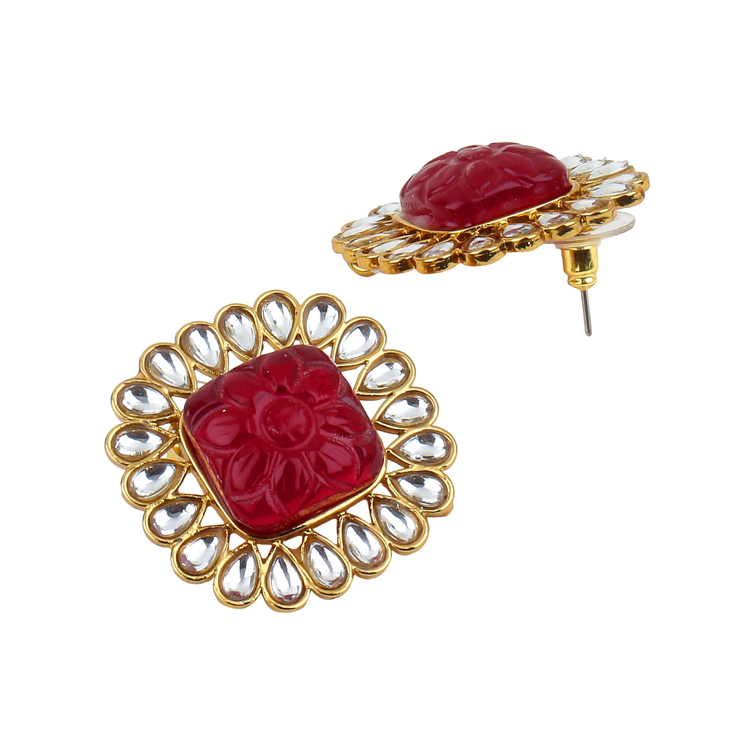 Traditional Kundan Earring by Leshya - Image 5