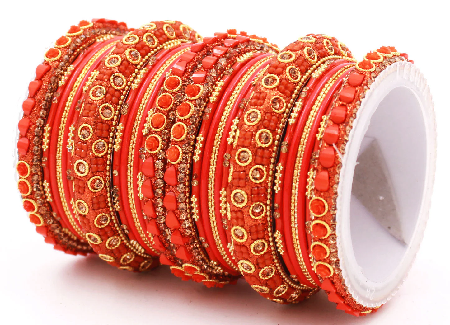 Traditional Lac Bangle set for Women by Leshya - Image 25