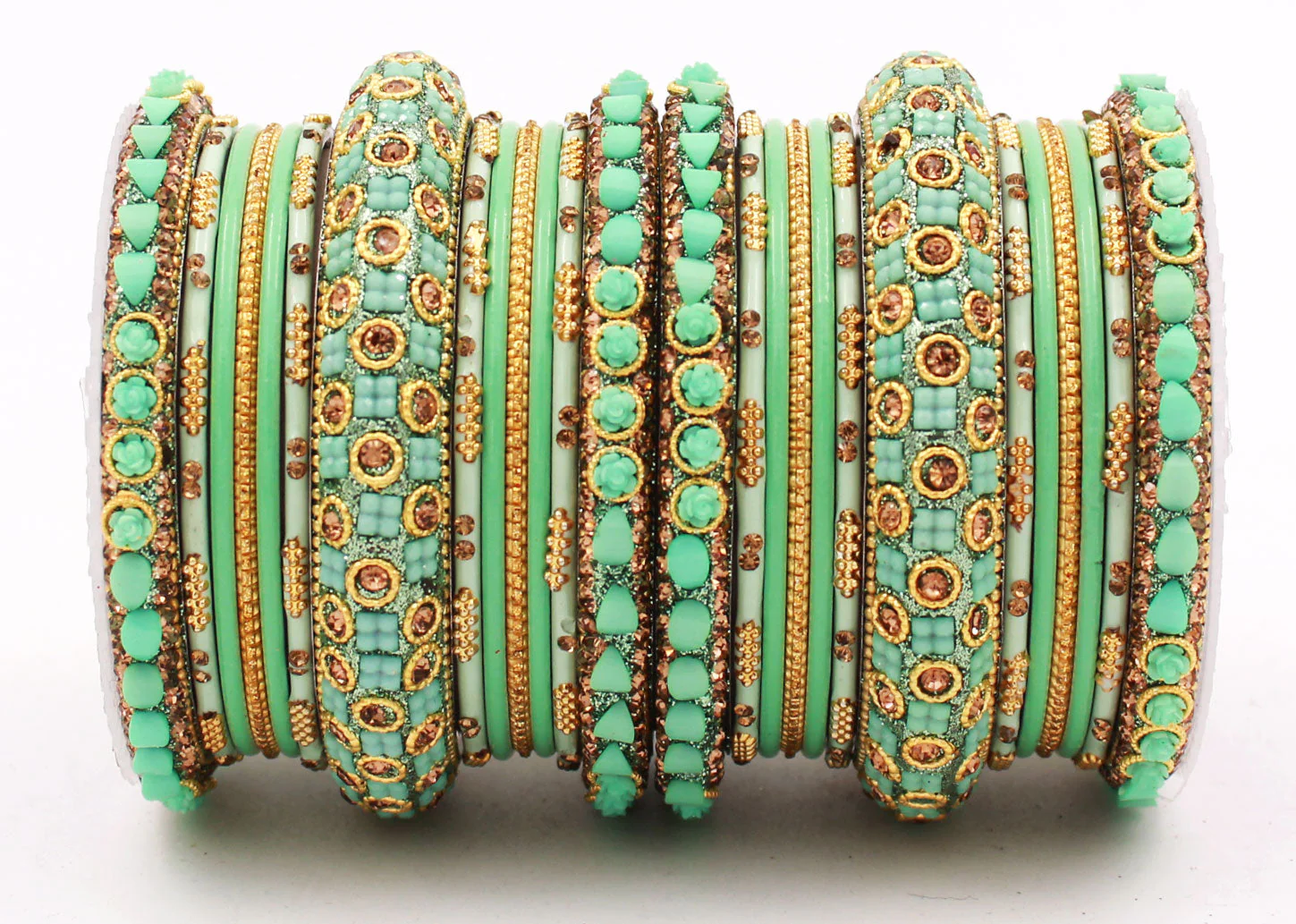 Traditional Lac Bangle set for Women by Leshya - Image 27