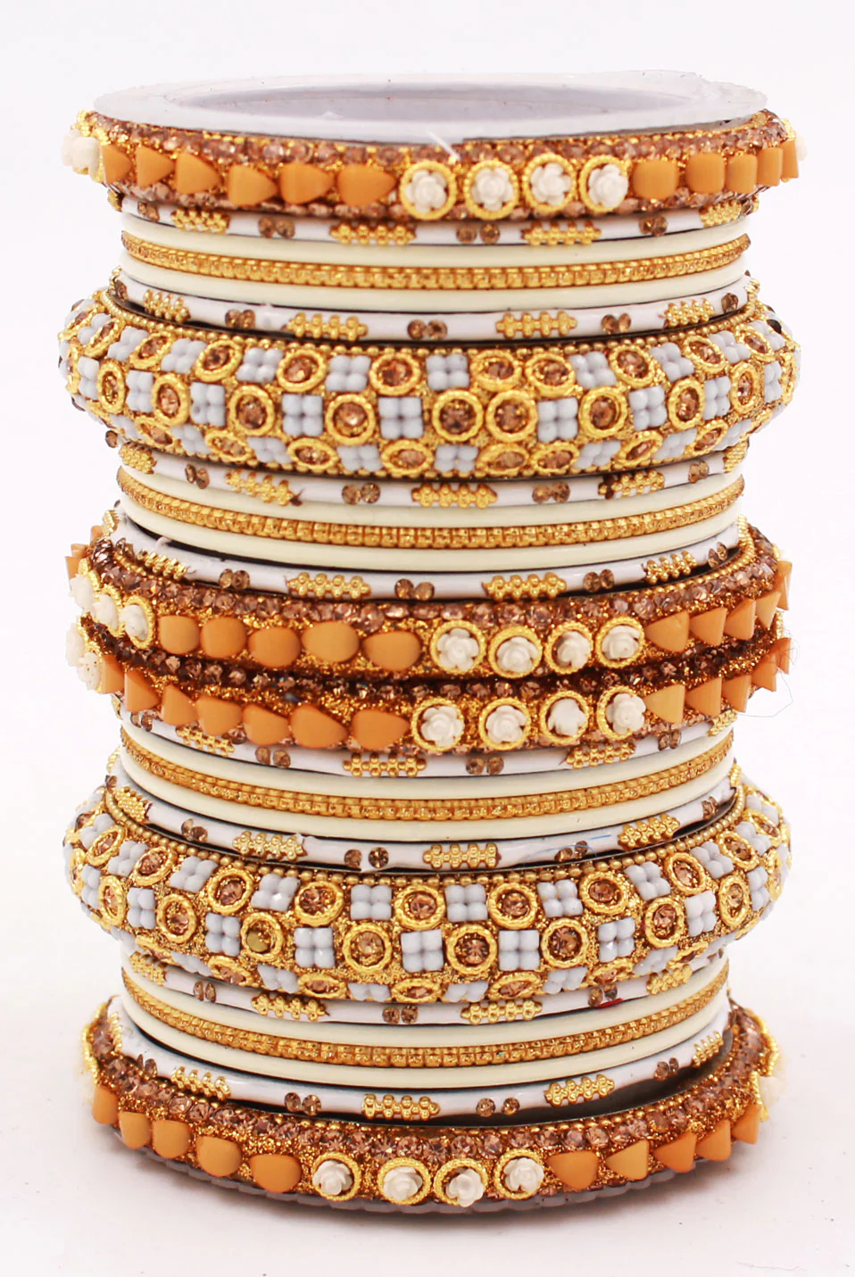 Traditional Lac Bangle set for Women by Leshya - Image 12