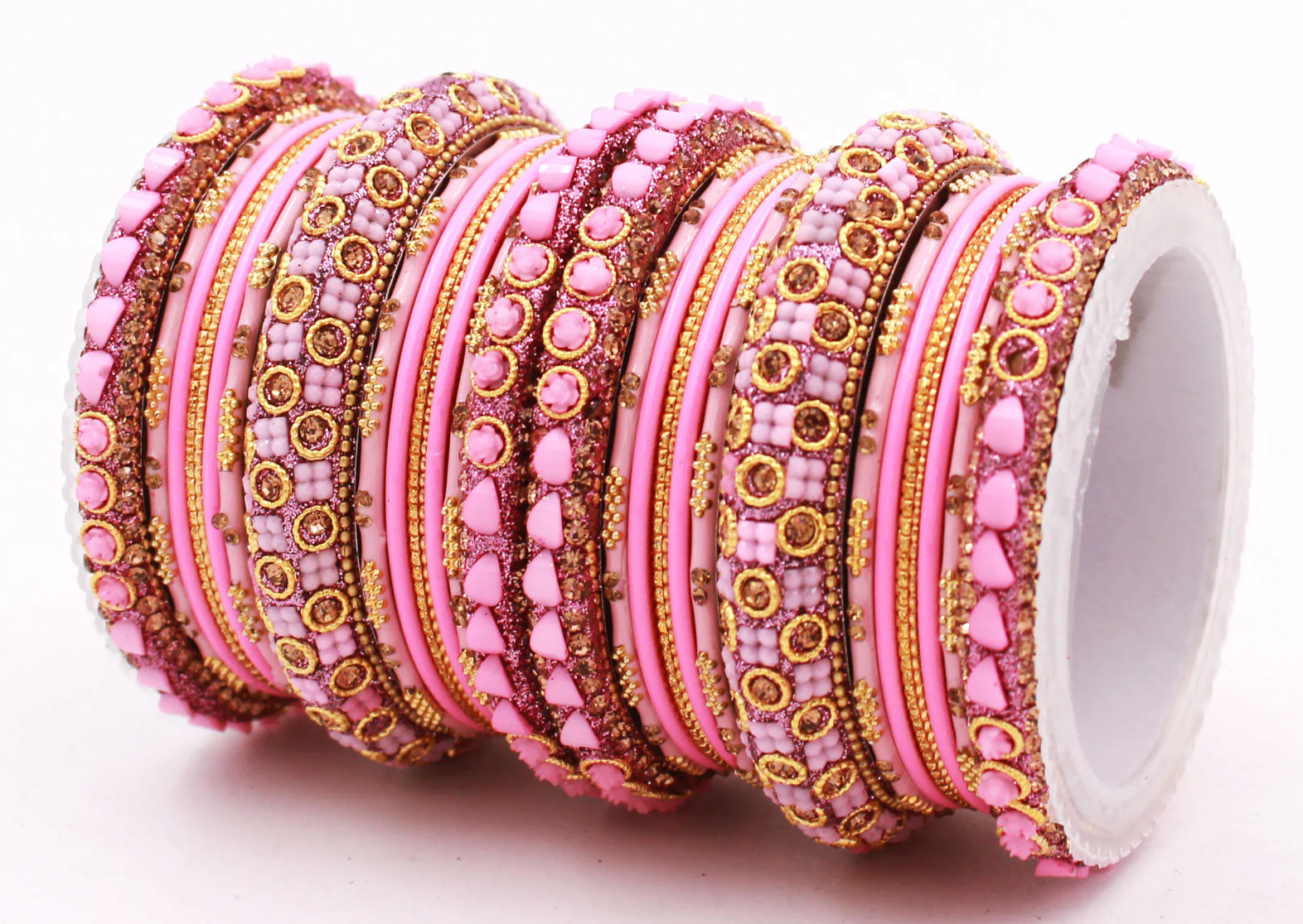 Traditional Lac Bangle set for Women by Leshya - Image 10