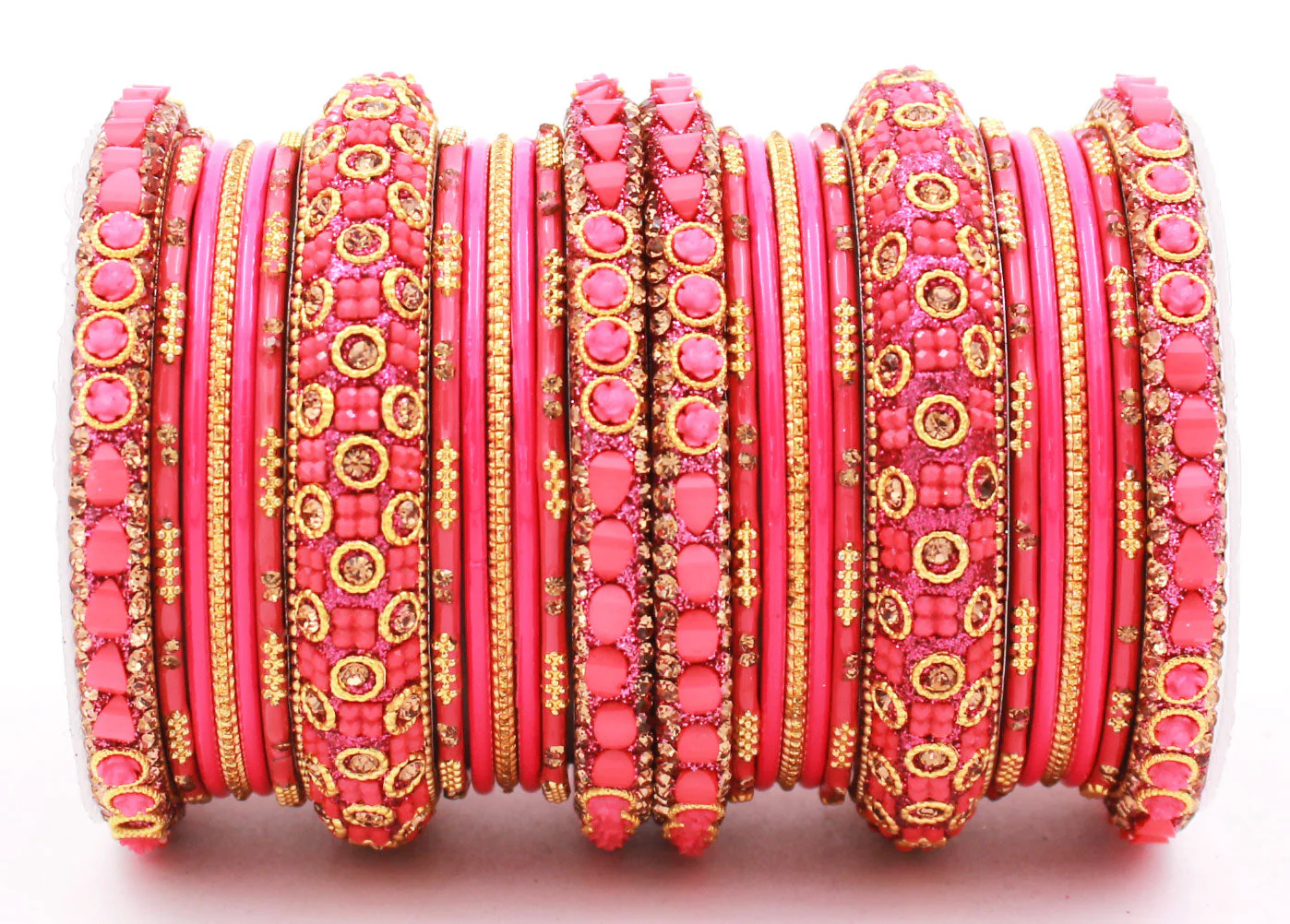 Traditional Lac Bangle set for Women by Leshya - Image 21