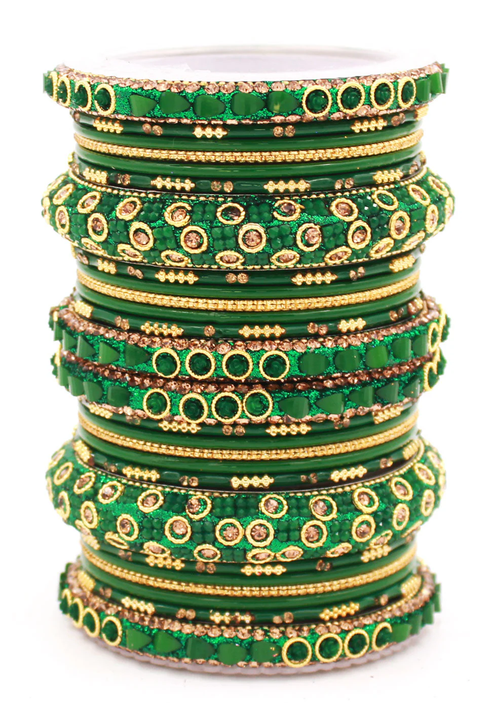 Traditional Lac Bangle set for Women by Leshya - Image 3