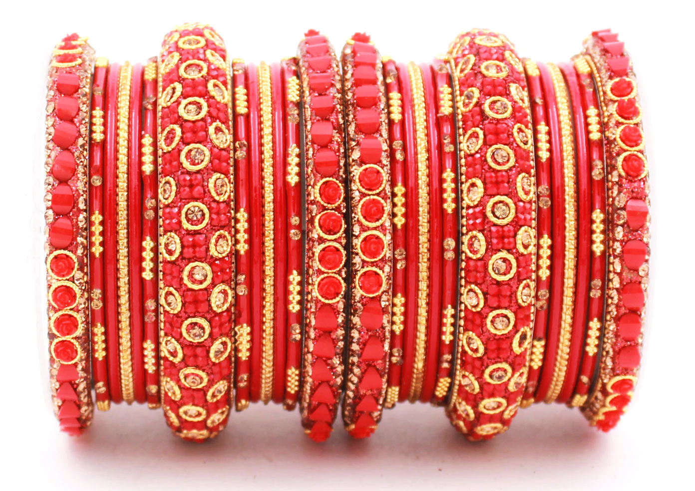Traditional Lac Bangle set for Women by Leshya - Image 6