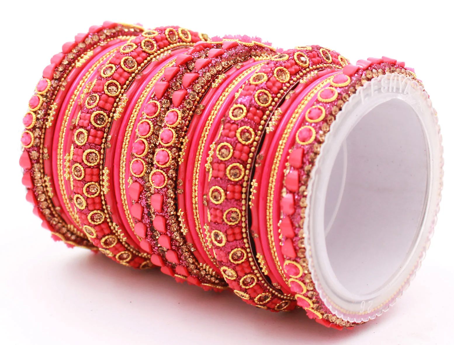 Traditional Lac Bangle set for Women by Leshya - Image 20