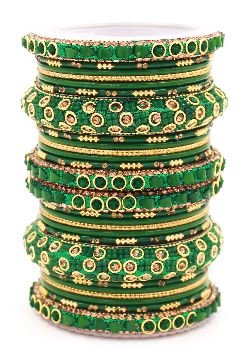 Traditional Lac Bangle set for Women by Leshya - Image 24
