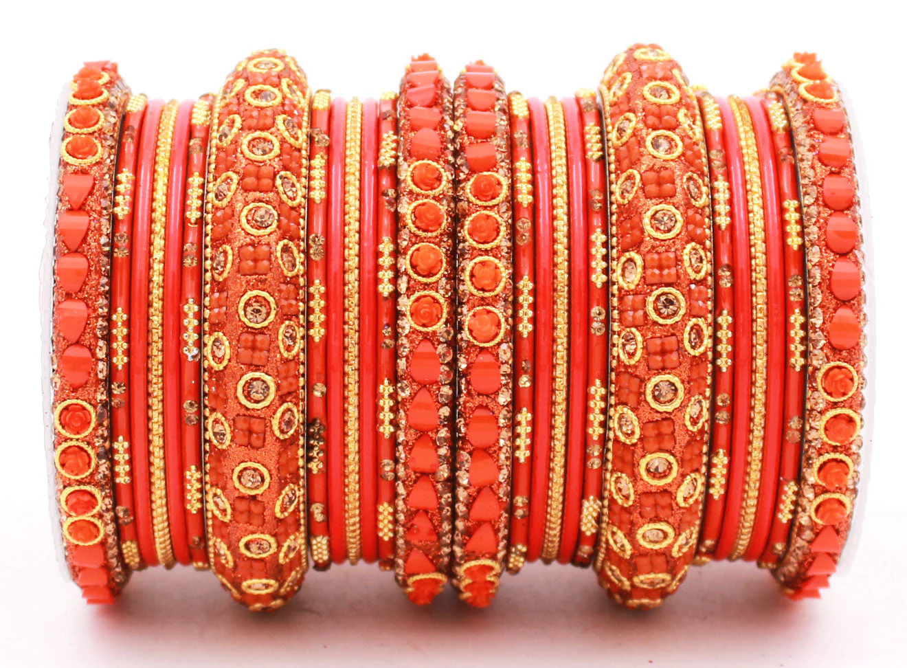 Traditional Lac Bangle set for Women by Leshya - Image 27