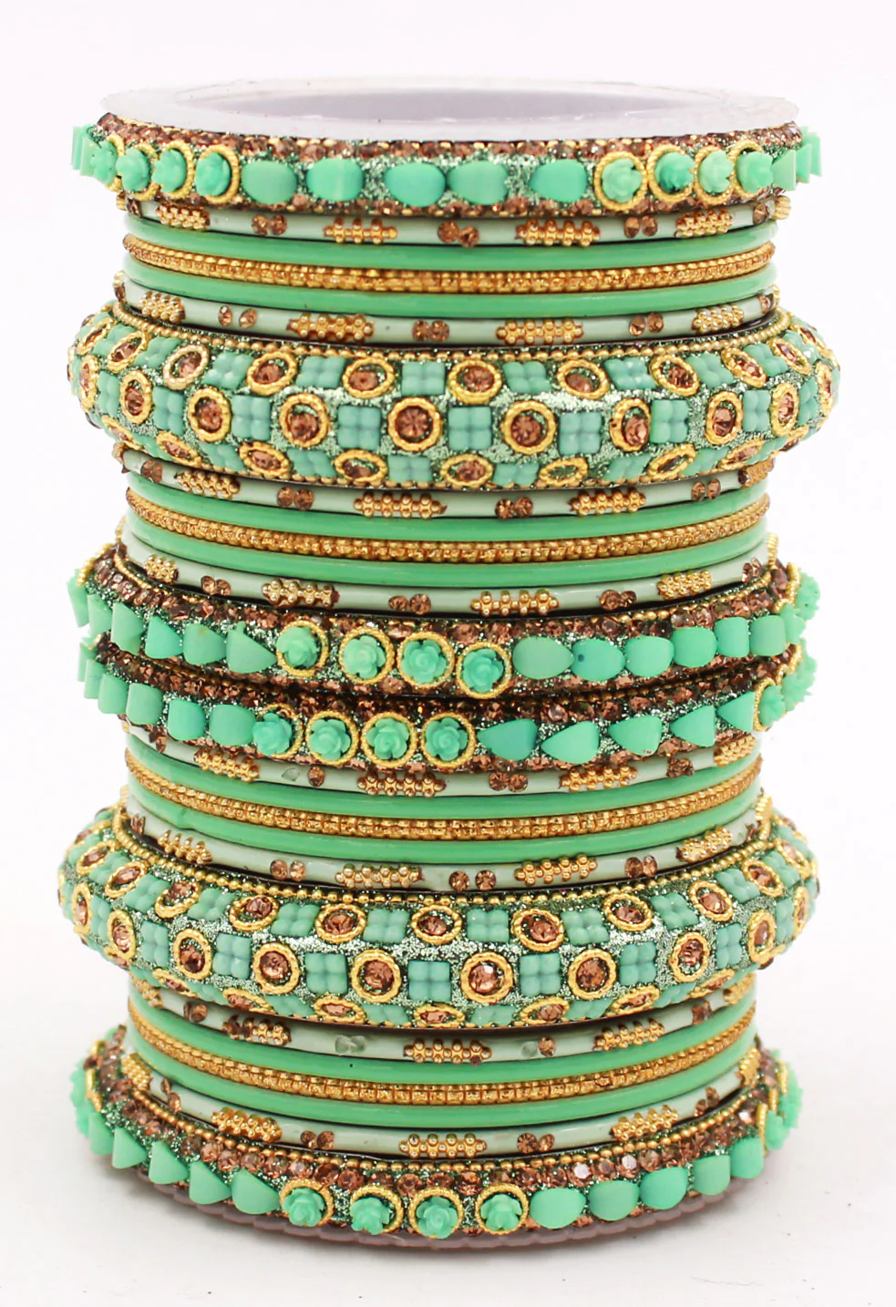 Traditional Lac Bangle set for Women by Leshya - Image 30