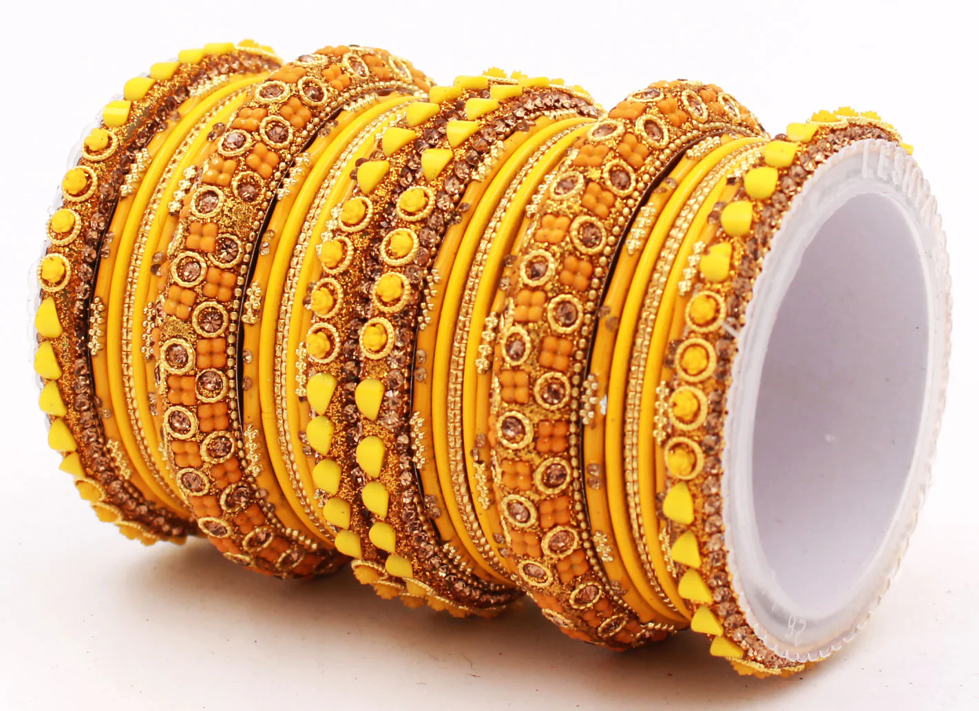 Traditional Lac Bangle set for Women by Leshya - Image 32