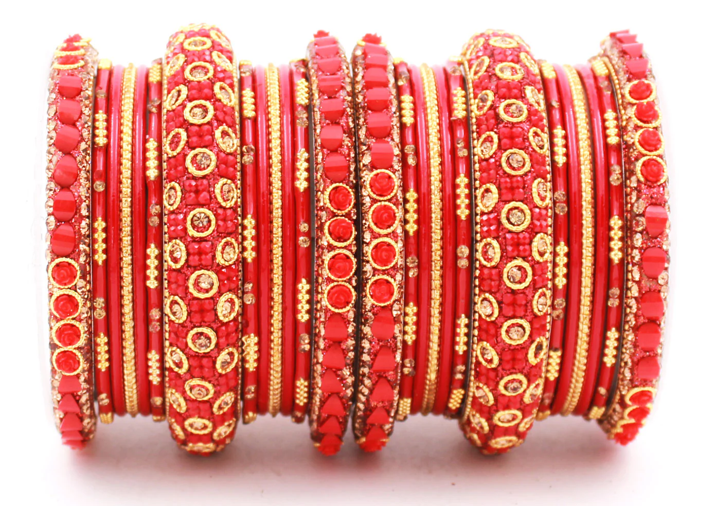 Traditional Lac Bangle set for Women by Leshya - Image 4