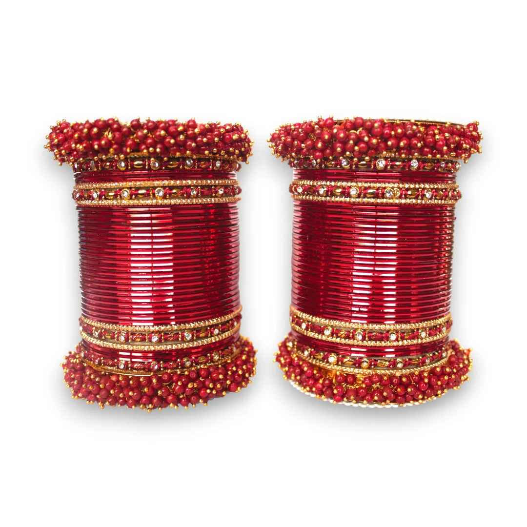 Traditional Style Bangle set for two hands by Leshya - Image 2