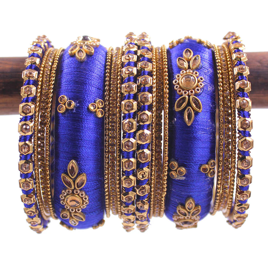 Traditional Thread Bangle set for Both hands by Leshya - Image 9